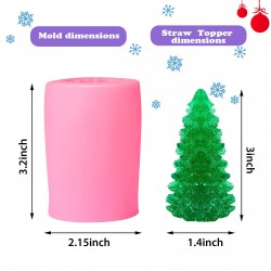 CHRISTMAS TREE 3D silicone mold christmas new year silicone mould soap