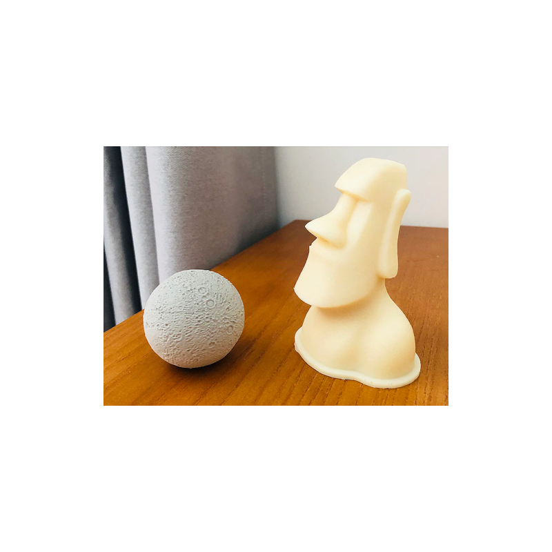 Easter Island Moai Candle Silicone Mold, Moai Statue Candle Mold,  Sta