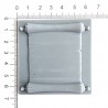 Resin Invitation card engraved decor scroll mold name frame pattern pl
