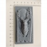 deer head home  door decoration  resin clay craft tool frame  pattern