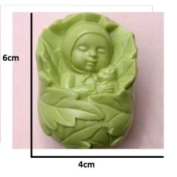 Baby  shell DIY Handmade Soap Soft Silicone Mold Food Grade Silicone M