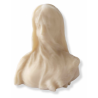 The Veiled Lady Candle, Maiden Bride, Mother Mary, Soy Wax Sculpture