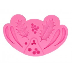 Wild Flower and Leaf Fondant Mold Rose Leaves Silicone Leaves Branch