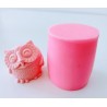Owl 3d bird 3 sizes Mold Xmas Soap Candle Resin Craft Mould New Year G