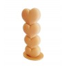 Heart Shaped Pillar Candle Mold-Love Heart Candle Mold-Candle Silicone