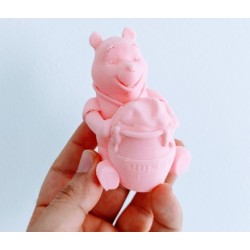 3d pooh honey silicone mold