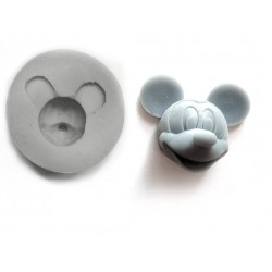 Mickey Mouse 3D Silicone Mold DIY Resin Cement Chocolate Flexible and