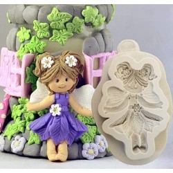 Silicone Fairy Sugar Buttons Fondant Baking Mould