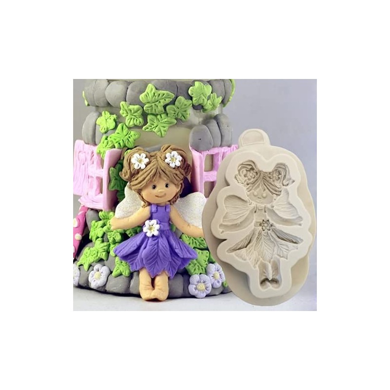 Silicone Fairy Sugar Buttons Fondant Baking Mould