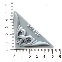Border Frame Pattern Silicone Mold DIY Cement Resin Chocolate Flexible