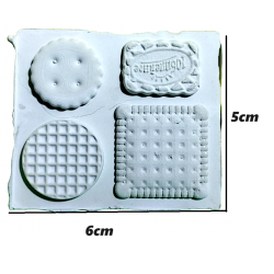 Cookie Candy Cakes Silicone Mold DIY Handmade Chocolate Crafty Cakes D