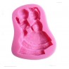 Dancing Boy and Girl Valentine Couple Fondant Cake Decorating Mould