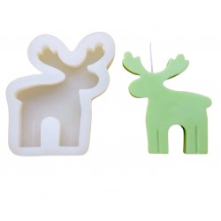 Reindeer Silicone Mold | Flexible Resin Mould | Forest der Cartoon Chr