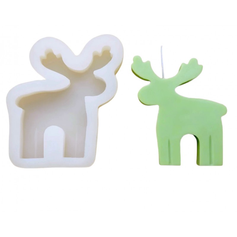 Reindeer Silicone Mold | Flexible Resin Mould | Forest der Cartoon Chr Reindeer Silicone Mold | Flexible Resin Mould | Forest der Cartoon Chr