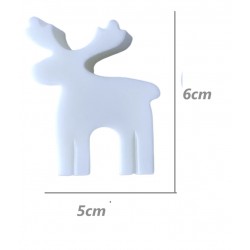 Reindeer Silicone Mold | Flexible Resin Mould | Forest der Cartoon Chr