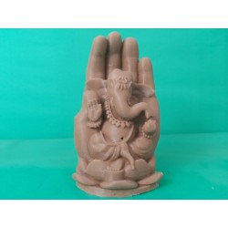 Ganesha Silicone Mold Religious Portrait Mold Elephant Trunk Sitting S