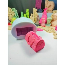 Girl Wallet Handbag Bag Purse Silicone Fondant Soap 3D Cake Mold resin