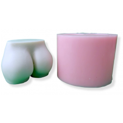 Booty Female Bum hips candle  Art and Craft flexible and reusable sili