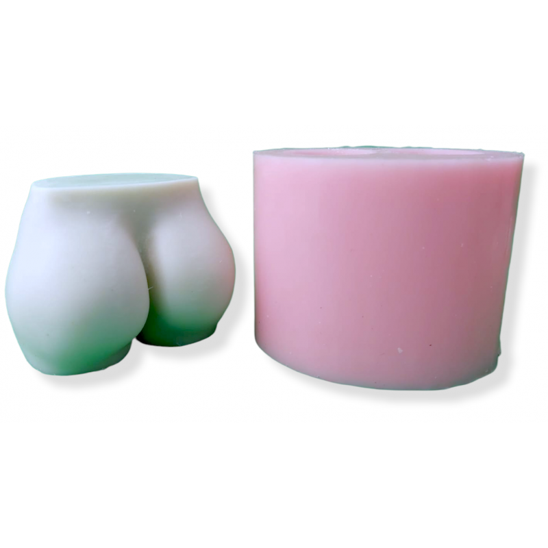 Booty Female Bum hips candle  Art and Craft flexible and reusable sili