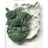 Rose Basket mold,candle mold,flower mold,Handmade Soap,Cake mold, DIY