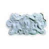 Relief Lion mold, cake mold, chocolate mold, decoration tools, glay mo