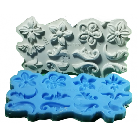 Fondant Mould Love Rose Garland Sugar Flipping Mold Decorative Cake Pe