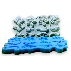 Fondant Mould Love Rose Garland Sugar Flipping Mold Decorative Cake Pe