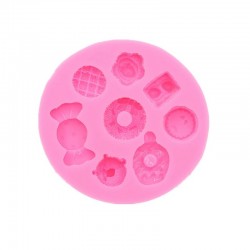 Candy Cookies Silicone Mold Set Crafting Tool Projects Epoxy Fondant P