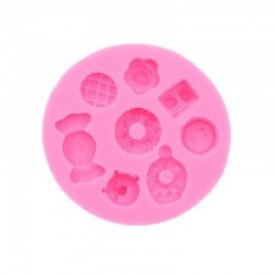 Candy Cookies Silicone Mold Set Crafting Tool Projects Epoxy Fondant P
