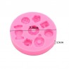 Candy Cookies Silicone Mold Set Crafting Tool Projects Epoxy Fondant P