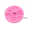 Cookie Candy Cakes Silicone Mold DIY Handmade Chocolate Crafty Cakes