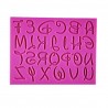 New Arrival Capital Letters English Letter Alphabet Silicone Mold Res