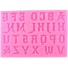 Gothic Capital English Letters and Numbers alphabet Fondant Cake Mold