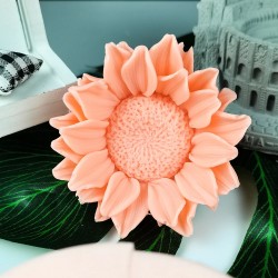 Sunflower Flower Mold Silicone Decoration Plant Soap Molds Flowers Can