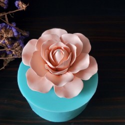 3D flower molds silicone soap mold flower shape mold for soap making D
