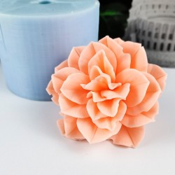 camellia Rose  Decoration Plant Soap Flowers Molds Silicone Candle  Bo