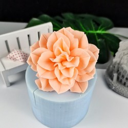 camellia Rose  Decoration Plant Soap Flowers Molds Silicone Candle  Bo