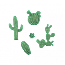 Cactus DIY Handmade Baking Tools for Mermaid Cake Decoration