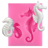 seahorse mould silicone mold Cake Fondant tool Decorating DIY Kitchen