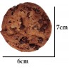 2 pcs Sugar Cookie &amp; Chocolate Chip Cookie Mold | Realistic For So