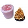3D Laughing Buddha Soap -Chocolate candle  -Silicone Soap Mould-- Resi