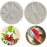 Leaf and Feather Cake Mould| Fern Fondant Leaves Molds | Chocolate Pin