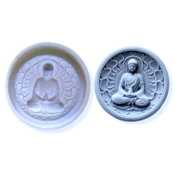 Silicone Buddha Mold Fondant Clay Resin Sugar Polymer Clay Wax Soap Mo