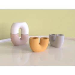 Concrete Candlestick Mold Cement Candle Insert Multifunctional Mold