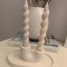 Concrete Candlestick Mold Cement Candle Insert Multifunctional Mold