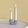 Concrete Candlestick Mold Cement Candle Insert Multifunctional Mold