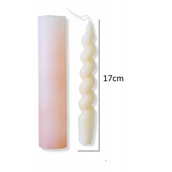 Spiral Taper Candle Mold, DIY, Silicone Candle Mold, Candle Mold for C