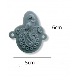 Peacock Rakhi Festival Handmade Symbol Flexible Silicone Mold