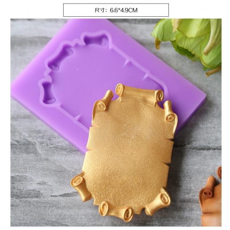 Baking Mat Cake Lace Mold Frame Pattern Fondant Molds Cake Decorative