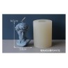 Large Size david Statue Candle Moulds Men David Mold Silicone Mold Soa